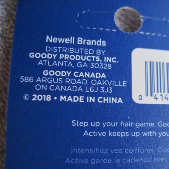 10 Goody Stay Put Slide Proof Hold Fit Hair Bands - Picture 5 of 6